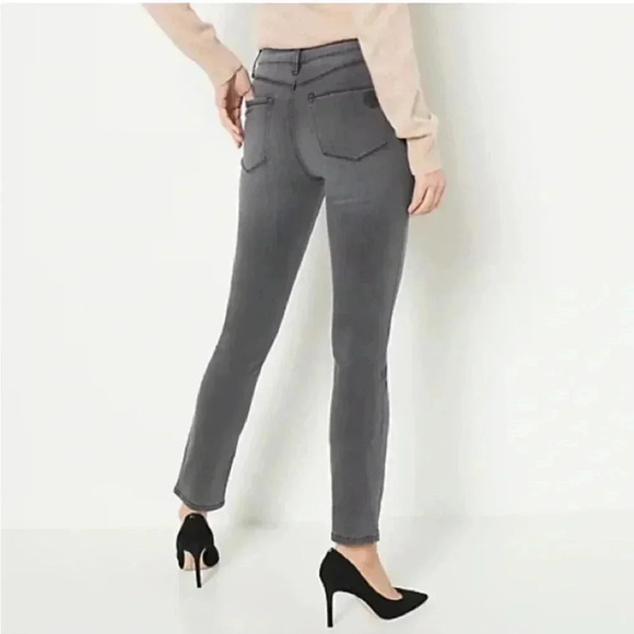 NWT Laurie Felt Silky Denim Easy Skinny Colored Jeans Gray Vital Stretch Sz S - Picture 3 of 11